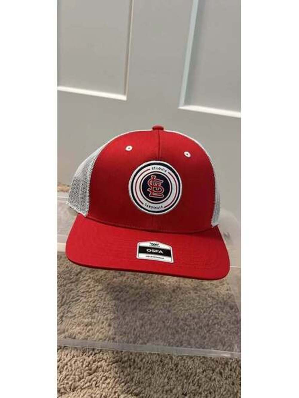 MLB St. Louis cardinals adjustable trucker hat